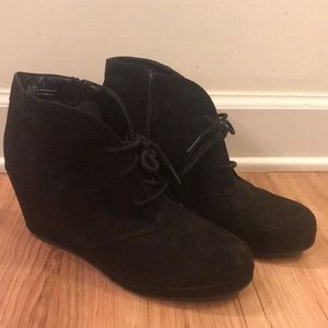 Womens Target Black Booties. Size 11
